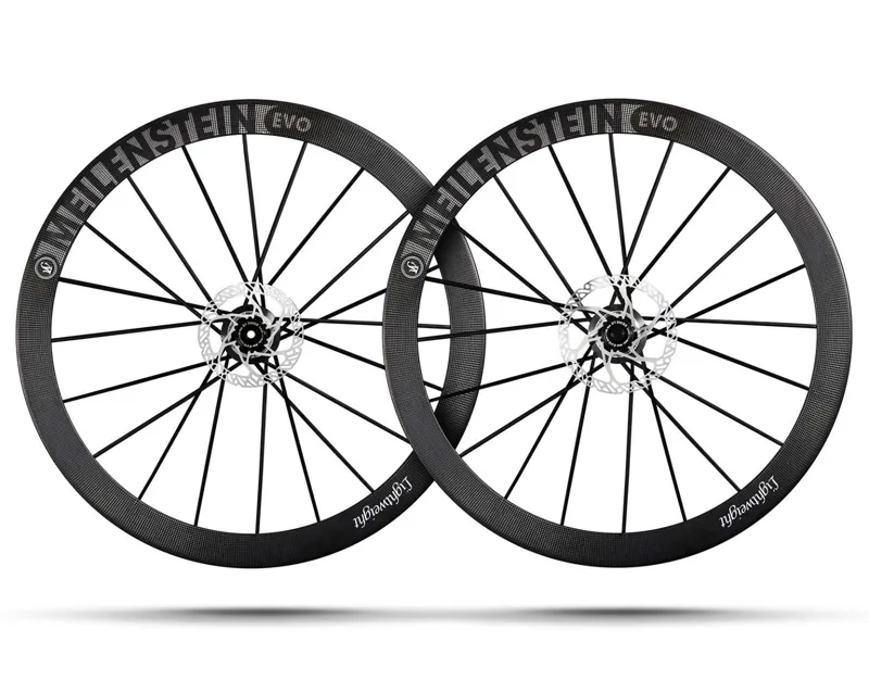 Lightweight Meilenstein evo disc tubeless wheelset